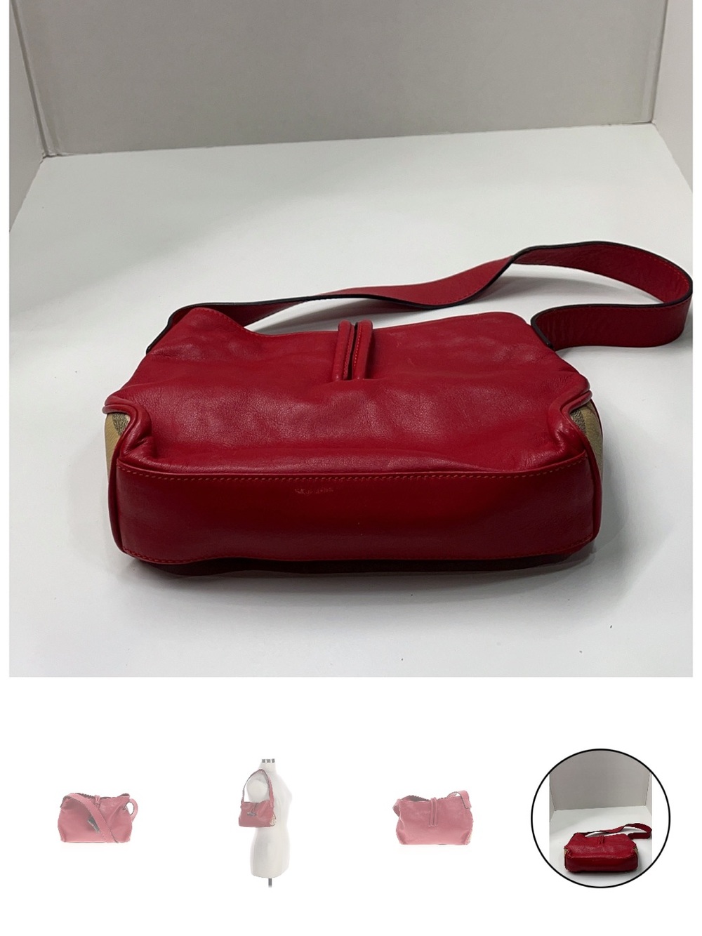 Burberry London Toggle Horn Small Shoulder Bag - Picture 2 of 4